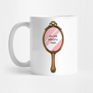 Hand mirror Mug